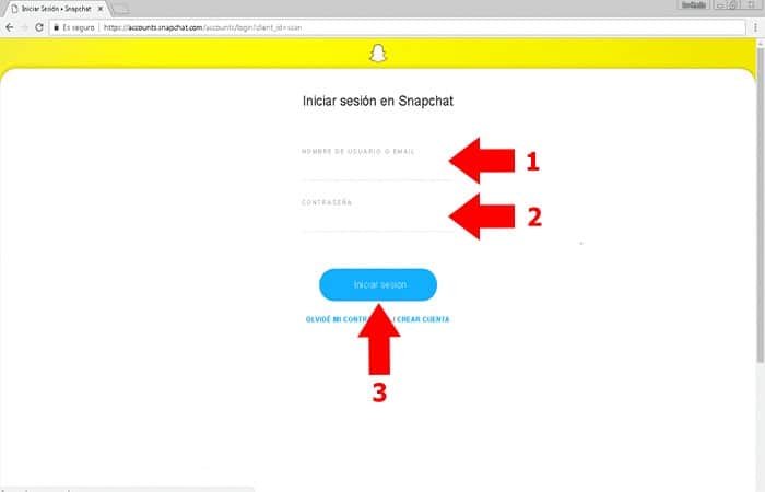 Cómo Iniciar Sesión En Snapchat