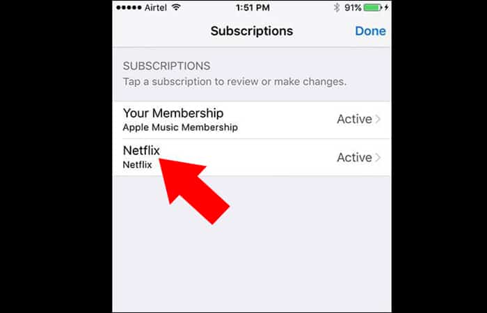 Cómo eliminar una cuenta de Netflix con iTunes