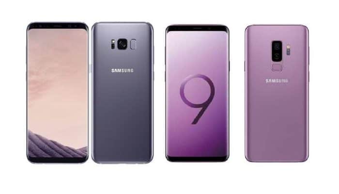 Comparativa Samsung Galaxy S8 y S9