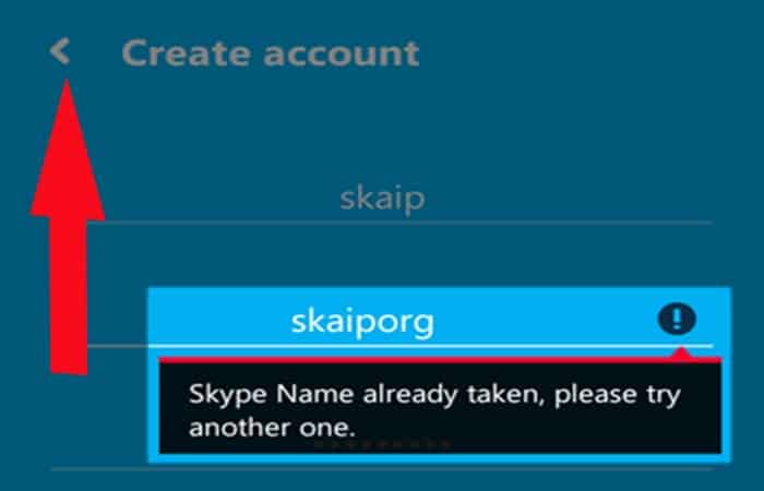 Registrarse en Skype