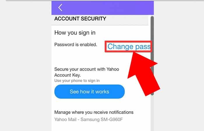 Cómo Cambiar La Contraseña En Yahoo