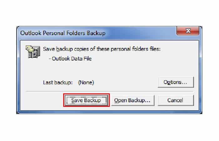 Cómo Hacer Una Copia De Seguridad En Outlook 12