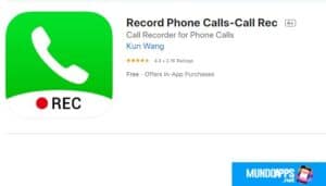 Call Recorder para iPhone