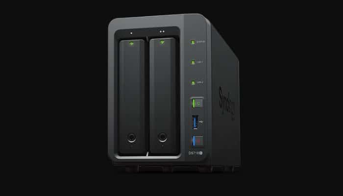 Synology DS718+ (Imagen referencial)