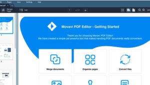 Editor de PDF Movavi