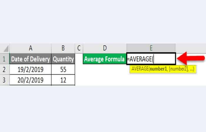 Cómo sacar un promedio en Excel 13