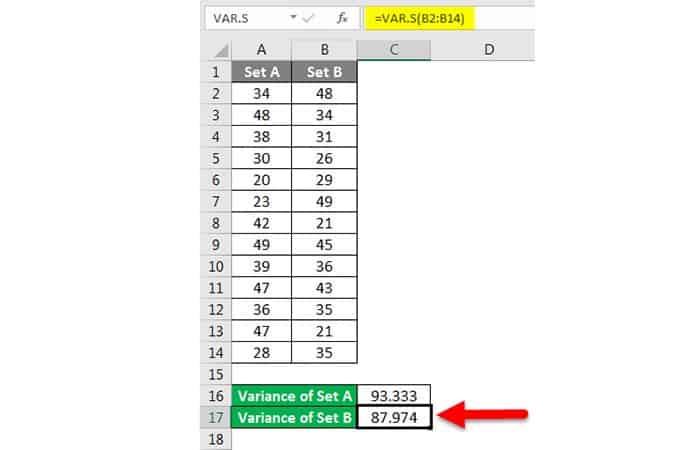 ¿Cómo sacar la varianza en Excel? 25