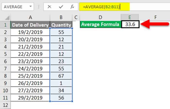 Cómo sacar un promedio en Excel 15