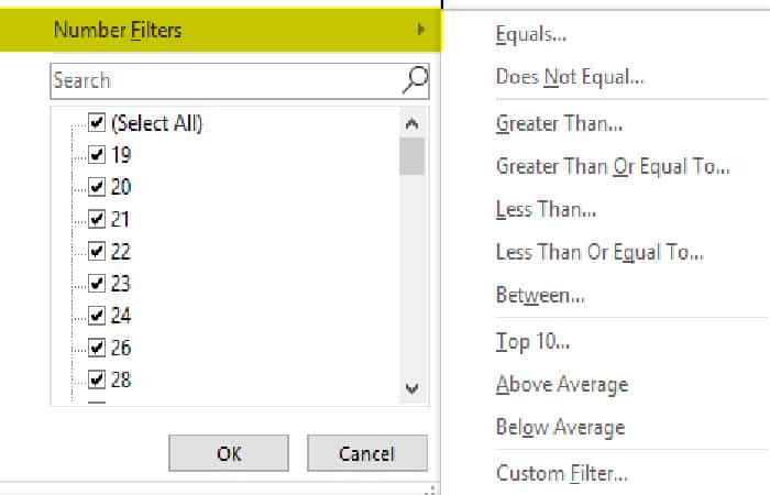 Cómo poner filtros en Excel 23