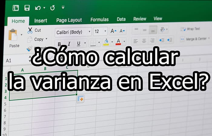 ¿Cómo sacar la varianza en Excel?