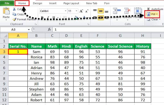 Cómo enumerar en Excel 51