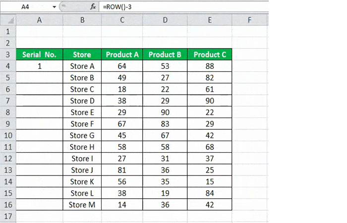 Cómo enumerar en Excel 58