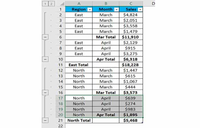 Cómo Agrupar Datos Y Objetos En Excel 36