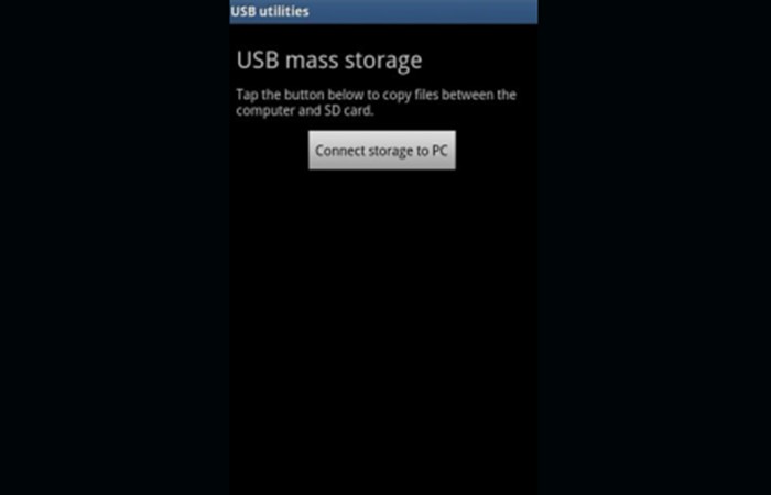 Activar almacenamiento USB