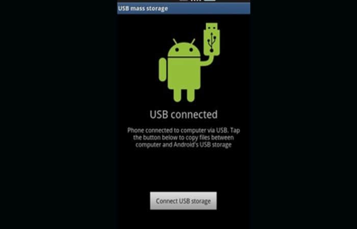 Activación del almacenamiento USB en Android