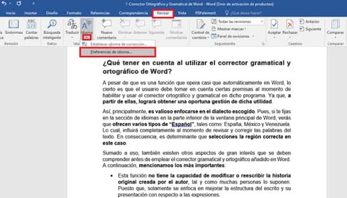 ¿Qué Es El Corrector Ortográfico De Microsoft Word? 8