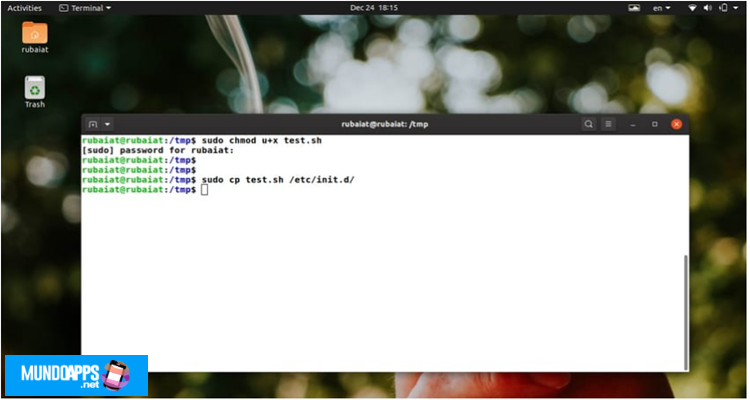 Configurar los scripts de inicio de Linux usando init