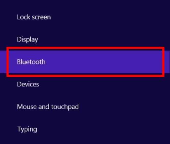 Cómo activar Bluetooth en Windows 8.1