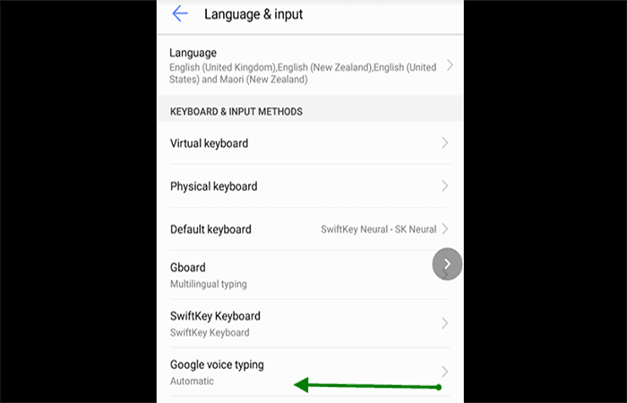 Cómo activar el dictado por voz en Android